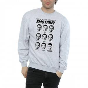 The Big Bang Theory Het Big Bang Theory Sheldon Emotions-sweatshirt voor heren L wit