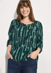 cecil Bedrukte blouse