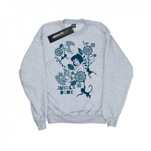 Disney Girls The Jugle Book Mowgli Tale Sweatshirt 12-13 zwart