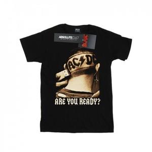 AC/DC Boys Are You Ready Hair Shave T-shirt 12-13 zwart