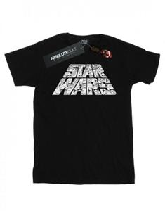 Star Wars: The Rise of Skywalker Boys Star Wars The Rise Of Skywalker Trooper gevuld logo T-shirt 9-11 Years wit
