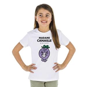 Monsieur Madame Kinder T-shirt MADAME CANAILLE 2 ans wit