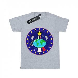NASA meisjes klassiek Globe Astronauten katoenen T-shirt 9-11 Years wit