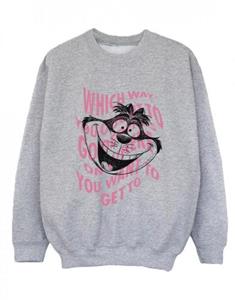 Disney jongens Alice In Wonderland Chesire Cat Sweatshirt 12-13 wit