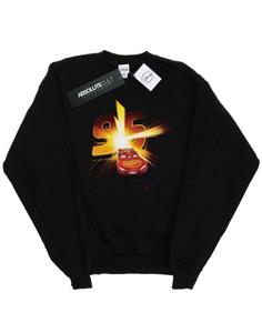 Disney Boys Cars Lightning McQueen Burst-sweatshirt 12-13 zwart