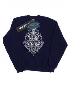 Harry Potter jongens Zweinstein Draco Dormians Crest Sweatshirt 7-8 Years wit