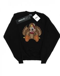 Disney jongens Mickey Mouse Thanksgiving Turkije kostuum Sweatshirt 12-13 wit