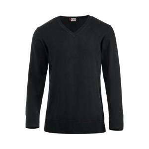 Pertemba FR - Apparel Clique Aston gebreide trui met V-hals voor heren L grijs