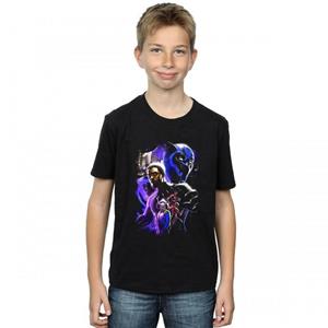 Black Panther jongens montage katoenen T-shirt 12-13 zwart