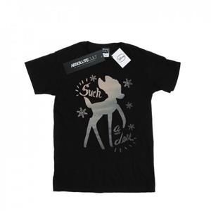 Disney meisjes Bambi winter herten katoenen T-shirt 9-11 Years wit