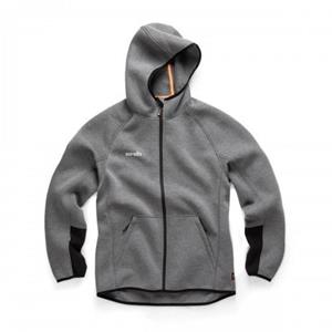 Scruffs Trade Air Layer-hoodie voor heren S houtskool