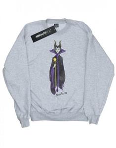 Disney Girls Doornroosje Klassiek Maleficent Sweatshirt 12-13 zwart