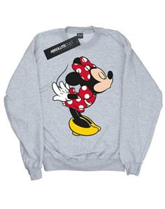 Disney meisjes Minnie Mouse split kiss sweatshirt 12-13 grijs
