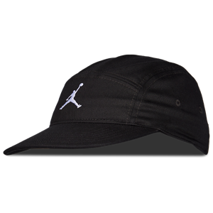 Jordan Fly pet met platte klep - Zwart
