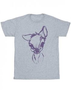 Disney meisjes Bambi Mood katoenen T-shirt 9-11 Years wit