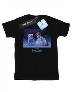 Disney Girls Frozen Bouw een sneeuwpop katoenen T-shirt 12-13 wit