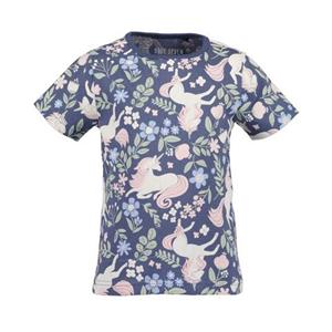 blueseven-collectie Blue Seven-collectie T-shirt Unicorn (jeansblue orig)