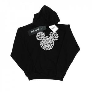 Disney jongens Mickey Mouse hoofd van handen hoodie 12-13 wit