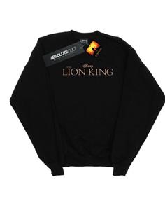 Disney Boys The Lion King Movie-logo sweatshirt 12-13 zwart