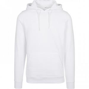 Build Your Brand Bouw je merk organische herenhoodie S wit