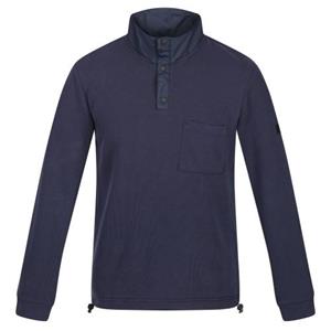 Regatta Heren Galino sweatshirt met knoopdetail S grijs/zilver