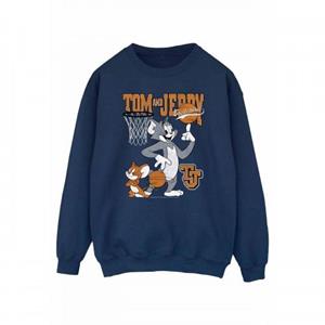 Tom And Jerry Tom en Jerry heren spinning basketbal katoenen sweatshirt L zwart