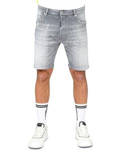 My Brand Faded Jeans Shorts Heren Lichtgrijs - 