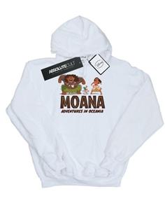 Disney meisjes Moana avonturen in Oceanië hoodie 12-13 wit