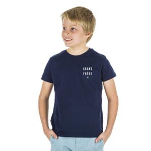 We are family Kindert-shirt GROTE BROER X HART WAF 2 ans marineblauwe kleur