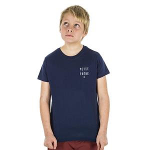 We are family Kindershirt KLEINE BROER X HART WAF 2 ans marineblauwe kleur