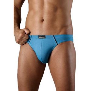 le jogger Slip Minislip strak model, mooie kleuren met contrastkleurige pipings (set, 8 stuks)