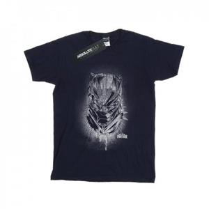 Marvel Black Panther Spray Headshot T-shirt voor jongens 12-13 wit
