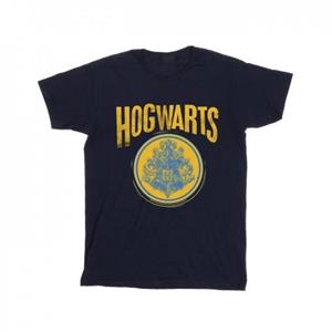 Harry Potter jongens Zweinstein Circle Crest T-shirt 9-11 Years wit
