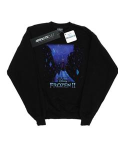 Disney Frozen 2 Elsa Diamond Elements sweatshirt voor meisjes 12-13 zwart