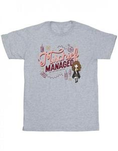Harry Potter Girls Mischief Managed Hermelien katoenen T-shirt 9-11 Years wit