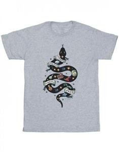 Harry Potter meisjes Zwadderich schets katoenen T-shirt 9-11 Years wit