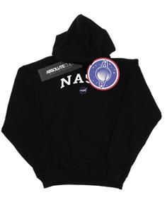 NASA jongens collegiale logo hoodie 12-13 zwart