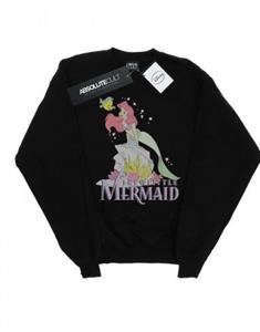 Disney jongens de kleine zeemeermin vervaagde nostalgie Sweatshirt 12-13 wit