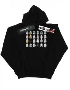 Star Wars Heren Trooper Helmen Hoodie M wit