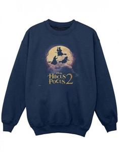 Disney meisjes Hocus Pocus heksen vliegend sweatshirt 12-13 zwart