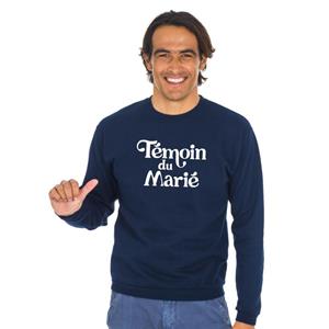 Les Éphémères Herensweater - BRUIDEGOMGETUIGE XS marineblauwe kleur