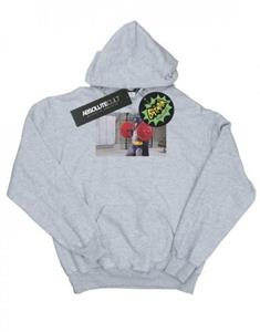 DC Comics Batman TV-serie Bat Gains-hoodie voor heren L wit