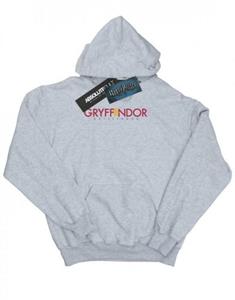 Harry Potter Heren Gryffindor tekst hoodie XL grijs