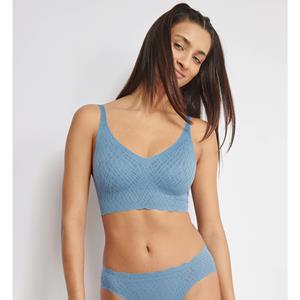 Sloggi Zero Feel Bliss bralette BH, blauw
