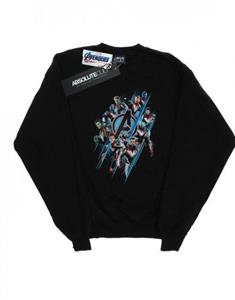 Marvel Boys Avengers Endgame Logo Teamsweater 12-13 wit