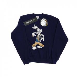 Looney Tunes jongens Bugs Bunny Rapper Sweatshirt 7-8 Years wit