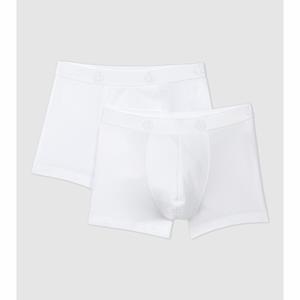 PETIT BATEAU Set van 2 effen boxershorts in katoen