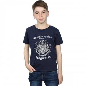 Harry Potter jongens wachten op mijn brief Hogwarts katoenen T-shirt 12-13 marineblauwe kleur