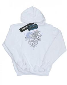 Harry Potter jongens Thestral Line Art Hoodie 7-8 Years wit
