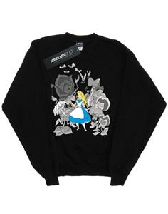 Disney meisjes Alice In Wonderland bloemen Sweatshirt 12-13 zwart